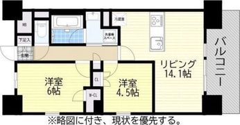 オープンレジデンシア名古屋菊井通の間取り画像