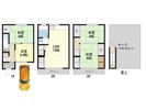 磯上町4丁目テラスハウスの間取り画像