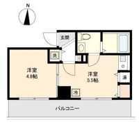 アーバンフラッツ新栄の間取り画像