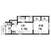 プリッ2吉松Ⅲの間取り画像