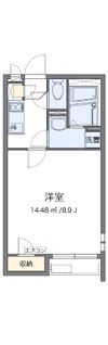 クレイノ心の間取り画像