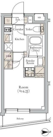 LiveFlat大森Ⅱの間取り画像