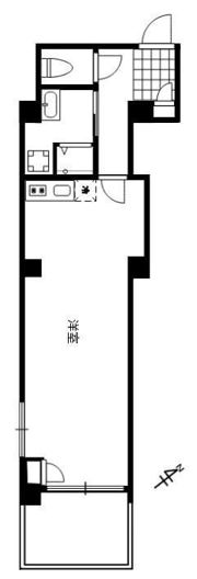 カーサフジマの間取り画像
