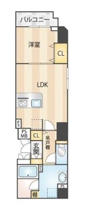 Dolce Vita 浅草橋の間取り画像
