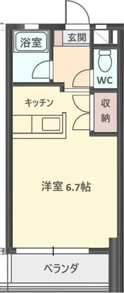 A-STEP南高松の間取り画像