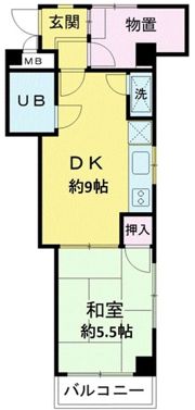 センテナリー森下の間取り画像