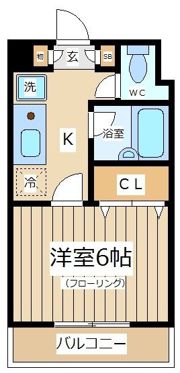 サンパラッツオ弐番館の間取り画像