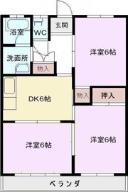 第一重永マンションの間取り画像