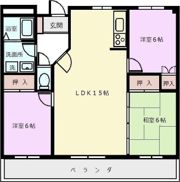 パストラル柳丸Ⅰの間取り画像