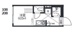 クレシェンド学芸大学の間取り画像