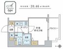 スプランディッド品川の間取り画像