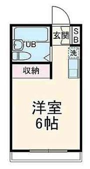 日新ハイツA棟の間取り画像
