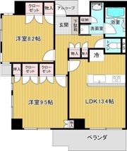 メゾングランツ鷹匠ザ・プレミアムの間取り画像