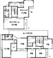 TRUSTVALUE赤坂の間取り画像