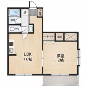 リバーシティ学園都市の間取り画像