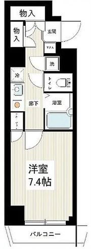 ラグーンシティ文京小石川の間取り画像