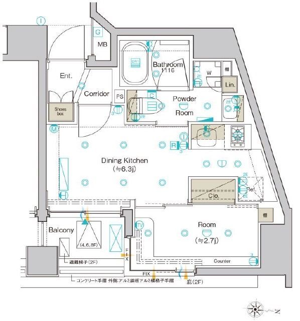 間取図