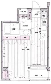 菱和パレス西麻布の間取り画像