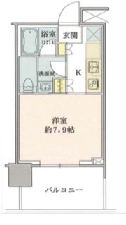 Brillia Tower浜離宮の間取り画像