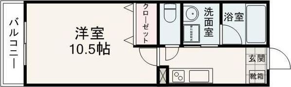 プリムローズIVの間取り画像