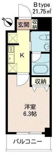 サンフル用賀の間取り画像