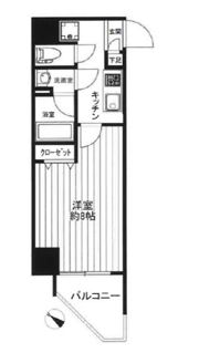 CREALpremier八丁堀の間取り画像