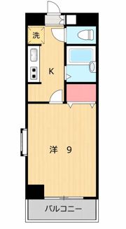 EAST TACHIBANAの間取り画像