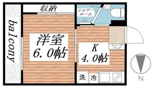 三軒茶屋マンションの間取り画像