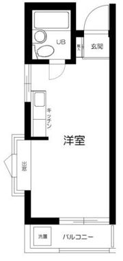 アレイム東北沢の間取り画像