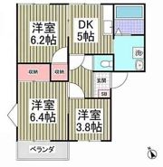パークハイツDの間取り画像