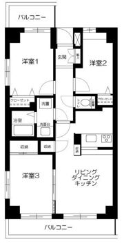 ES－Grande錦糸町の間取り画像