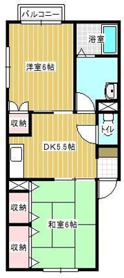 アベニューヒルズ2の間取り画像
