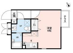 ポラスト洗足の間取り画像