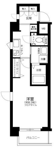 ダイナシティ明大前の間取り画像