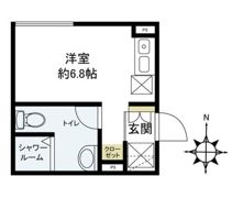 エスメラルダ日暮里の間取り画像