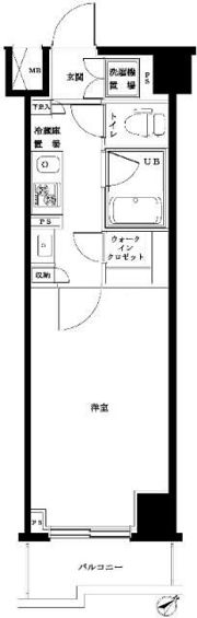 ルーブル南馬込参番館の間取り画像