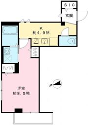 プラージュ桜丘の間取り画像