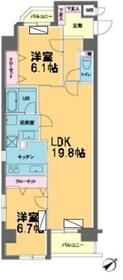 カスタリア入谷の間取り画像