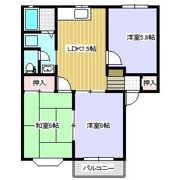 グラングスト青山Bの間取り画像
