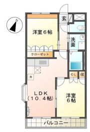 プリムヴェールの間取り画像
