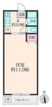 石井メゾンの間取り画像