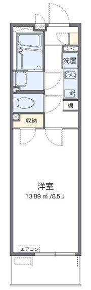 レオネクスト北鴻巣Ⅱの間取り画像