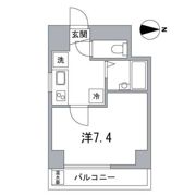 LALA上野の間取り画像