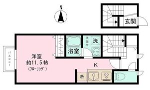 Bear．Zuzu．Wanの間取り画像