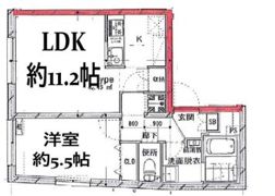 ラフィーネ音羽（東棟）の間取り画像