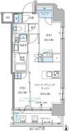 パークアクシス大森山王の間取り画像
