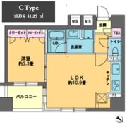 カスタリア人形町Ⅱの間取り画像