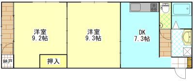 セントラルハイツ森合山の間取り画像