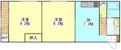 セントラルハイツ森合山の間取り画像