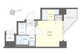 ロアール北新宿の間取り画像